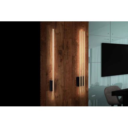 Amplex - LED vägglampa  LED/3,8W/230V gyllene /svart 