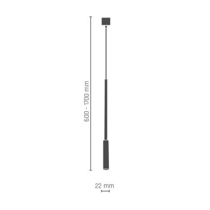 Amplex - Upphängningsbar takkrona  1xG9/10W/230V
