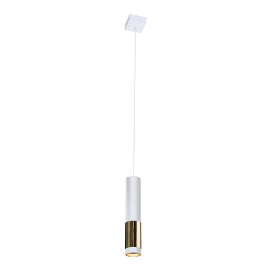 Amplex - Takkkrona på ett snöre  1xGU10/15W/230V vit