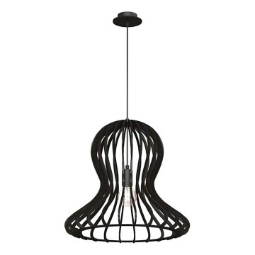 Amplex - Takpendel på kabel 1xE27/20W/230V svart