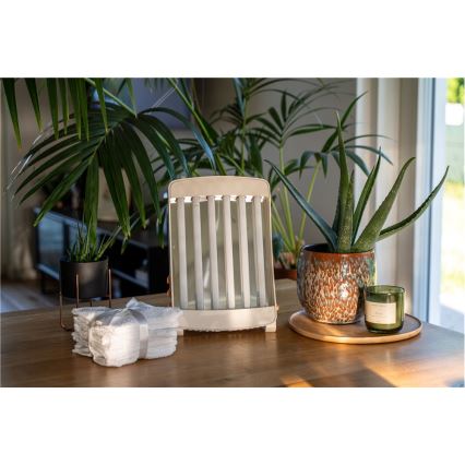 Ansiktssolarium för hemmabruk med 6 färgade UV-rör Cosmedico 90W/230V