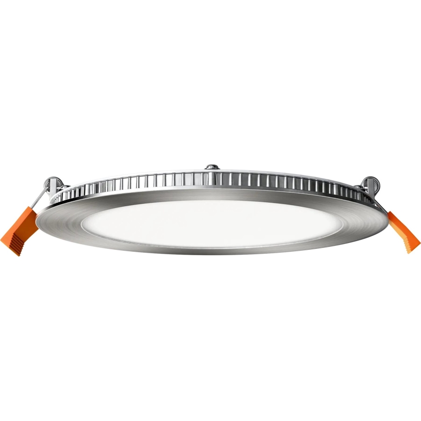 APLED - Infälld LED badrumsbelysning RONDO LED/12W/230V IP40 diameter 17 cm matt krom