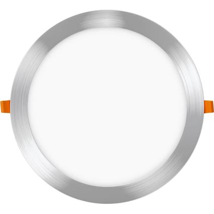 APLED - Infälld LED badrumsbelysning RONDO LED/24W/230V IP40 diameter 30 cm matt krom
