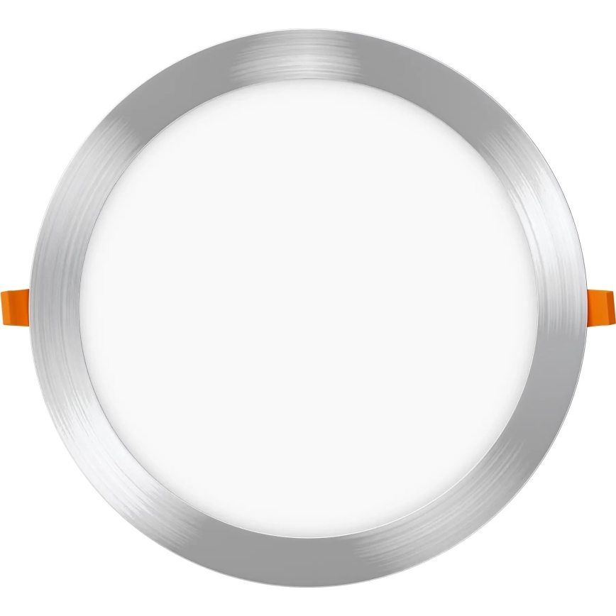 APLED - Infälld LED badrumsbelysning RONDO LED/24W/230V IP40 diameter 30 cm matt krom