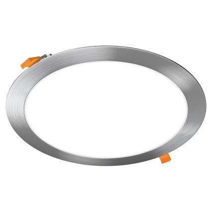 APLED - Infälld LED badrumsbelysning RONDO LED/24W/230V IP40 diameter 30 cm matt krom