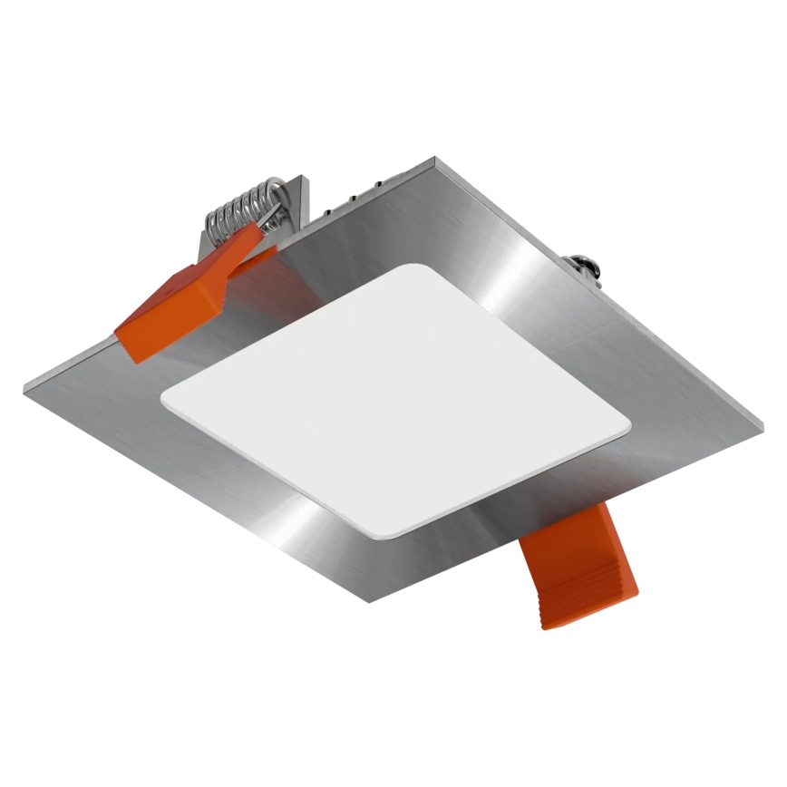 APLED - Infälld LED badrumsbelysning SQUARE LED/3W/230V IP41 85x85 mm