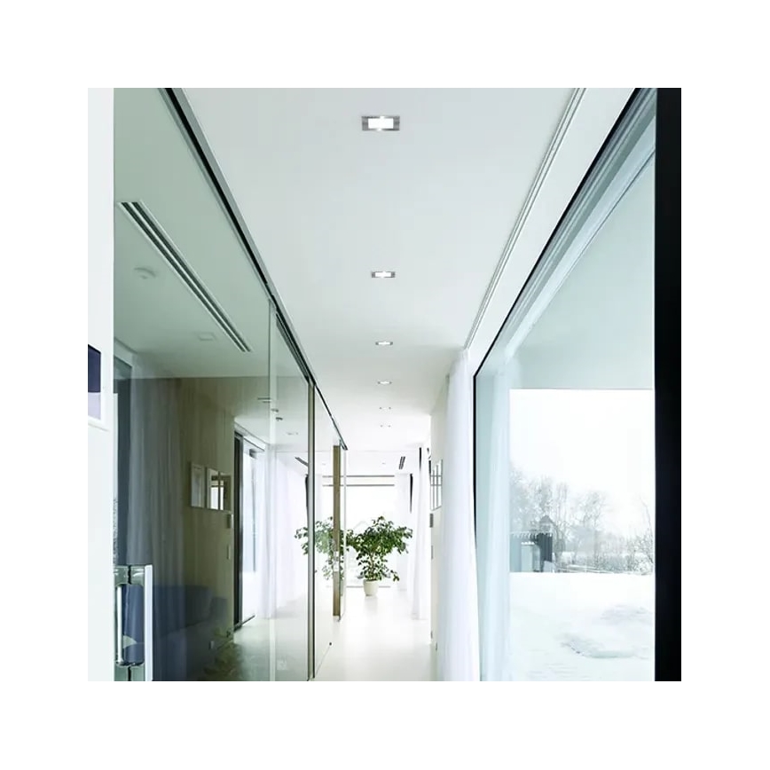 APLED - Infälld LED badrumsbelysning SQUARE LED/6W/230V IP41 110x110 mm