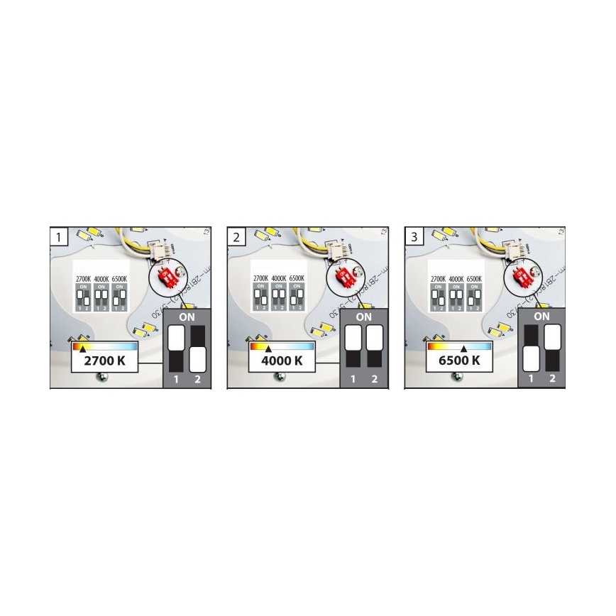 APLED - LED badrumsbelysning  med sensor  LENS LED/16W/230V IP44 2700-6500K