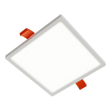 APLED - LED infälld belysning SQUARE SLIM LED/16W/230V 14,5x14,5 cm vit
