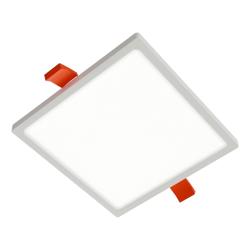 APLED - LED infälld belysning SQUARE SLIM LED/16W/230V 14,5x14,5 cm vit