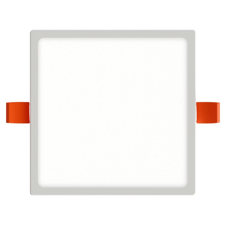 APLED - LED infälld belysning SQUARE SLIM LED/16W/230V 14,5x14,5 cm vit