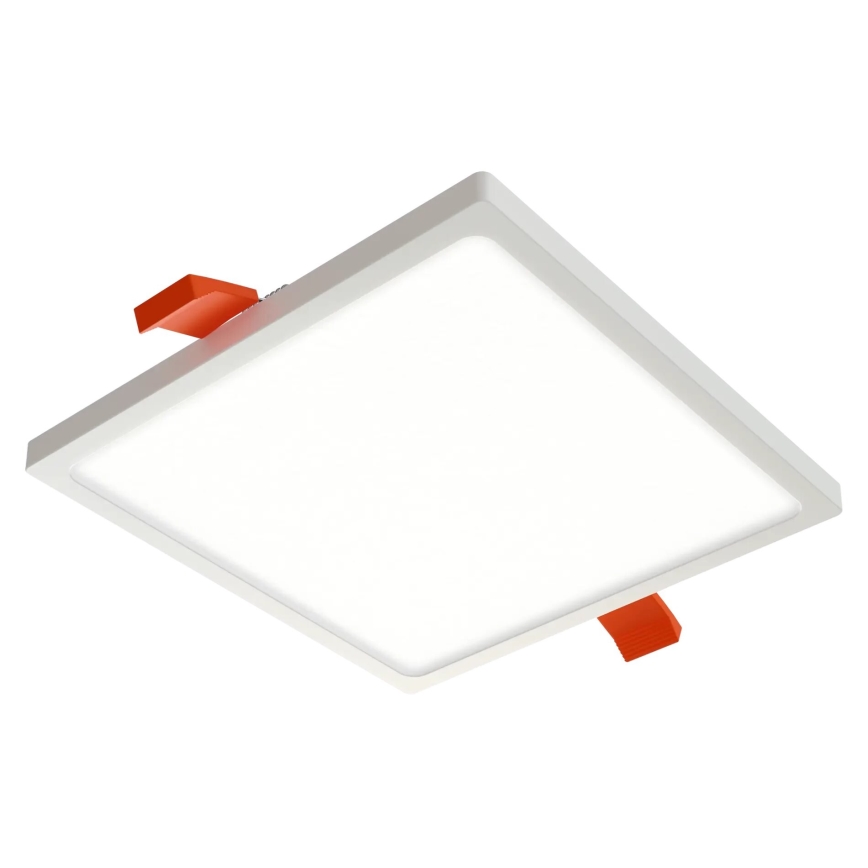 APLED - LED infälld belysning SQUARE SLIM LED/16W/230V 14,5x14,5 cm vit