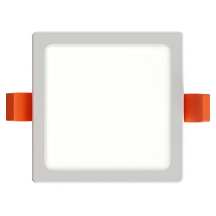 APLED - LED infälld belysning SQUARE SLIM LED/8W/230V 9x9 cm vit