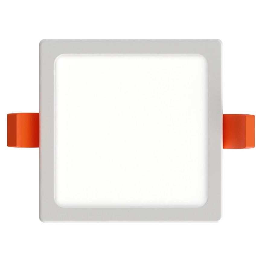 APLED - LED infälld belysning SQUARE SLIM LED/8W/230V 9x9 cm vit