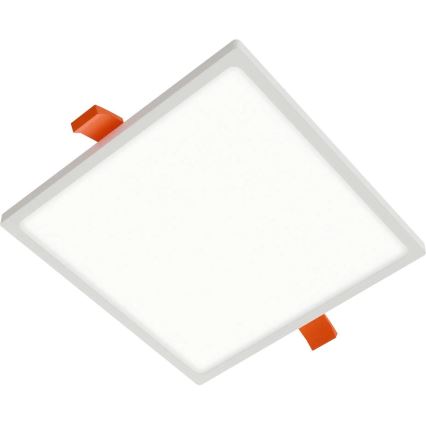 APLED - LED infälld belysning SQUARE SLIM LED/8W/230V 9x9 cm vit