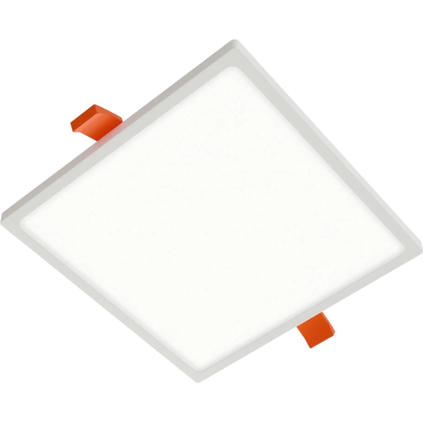 APLED - LED infälld belysning SQUARE SLIM LED/8W/230V 9x9 cm vit