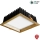 APLED - LED infälld belysning SQUARE WOODLINE LED/12W/230V 3000K 17x17 cm ask massivt trä