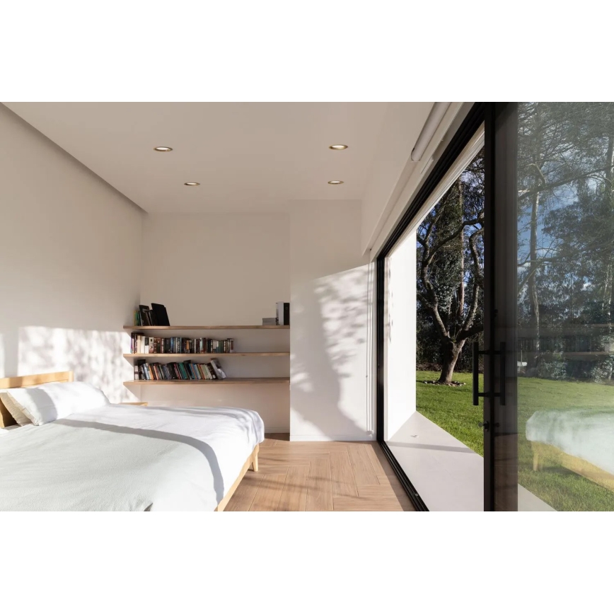 APLED - LED infälld belysning RONDO WOODLINE LED/6W/230V 4000K diameter 15 cm ek massivt trä