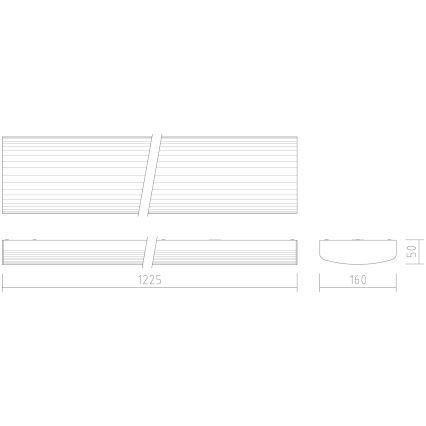 APLED - LED Lysrörsbelysning EeL LED/31W/230V 4112lm