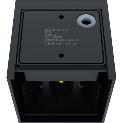 APLED - LED Utomhus Väggbelysning CUBE 2xLED/3W/230V IP65