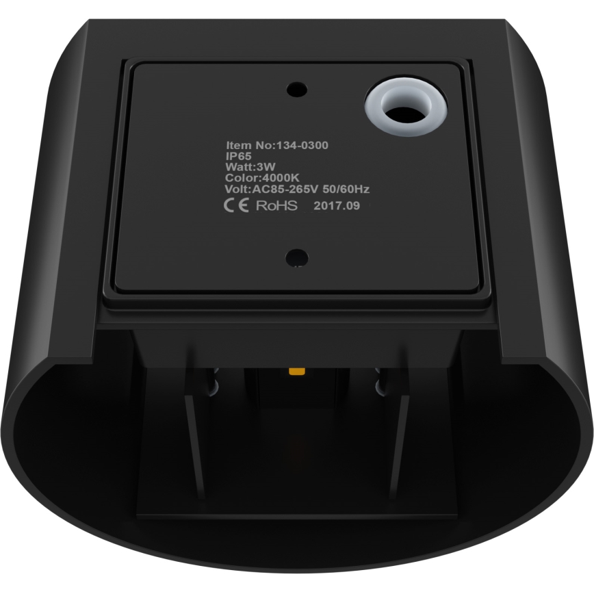 APLED - LED Utomhus Väggbelysning OVAL 2xLED/3W/230V IP65