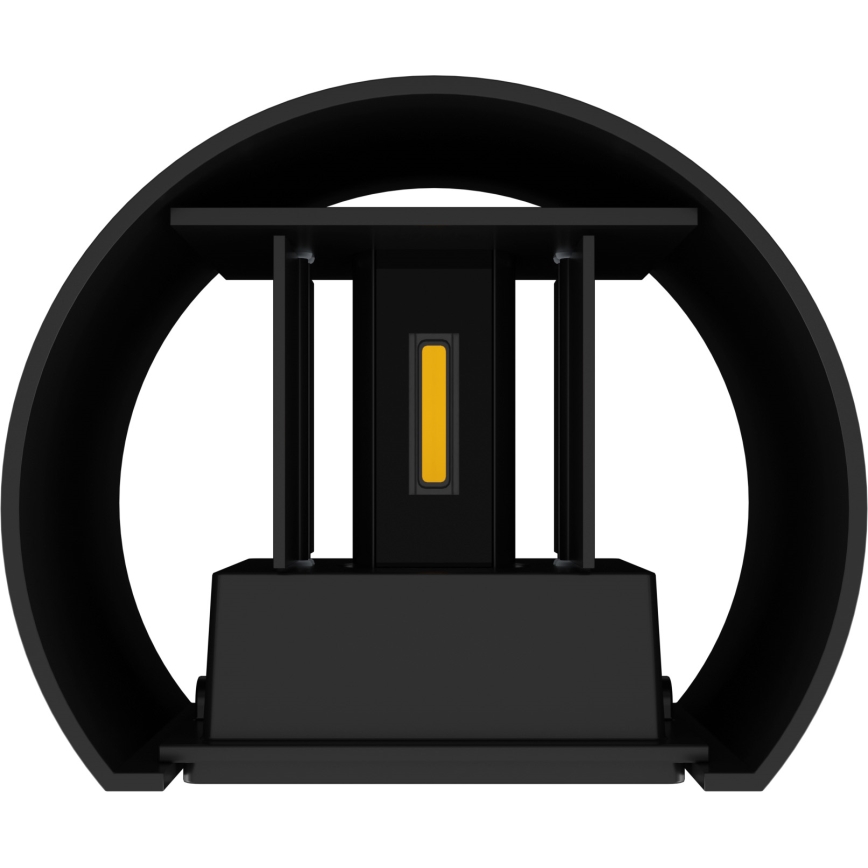APLED - LED Utomhus Väggbelysning OVAL 2xLED/3W/230V IP65
