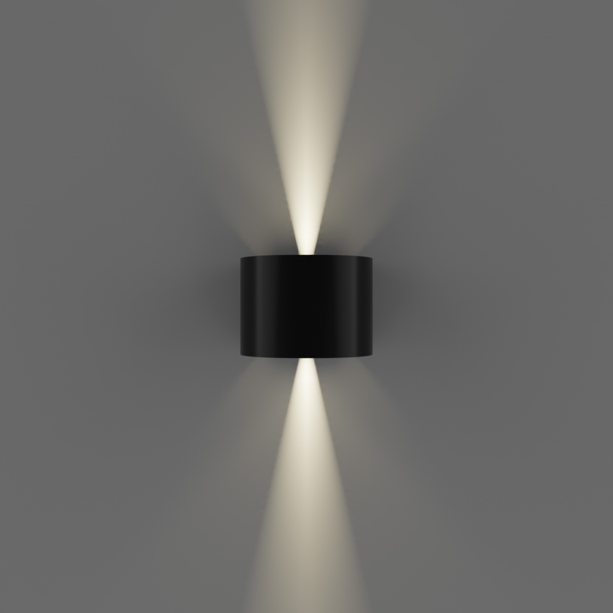 APLED - LED Utomhus Väggbelysning OVAL 2xLED/3W/230V IP65