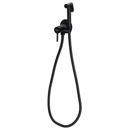 Aqualine - Bidéblandare med dusch för dold installation matt svart