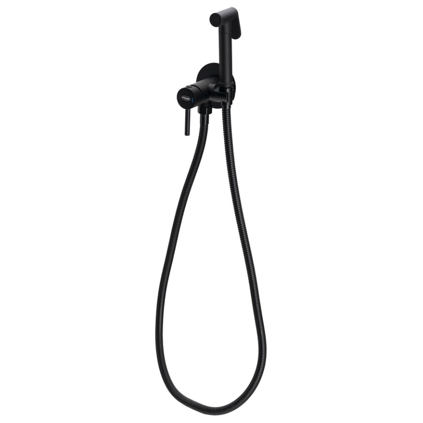 Aqualine - Bidéblandare med dusch för dold installation matt svart