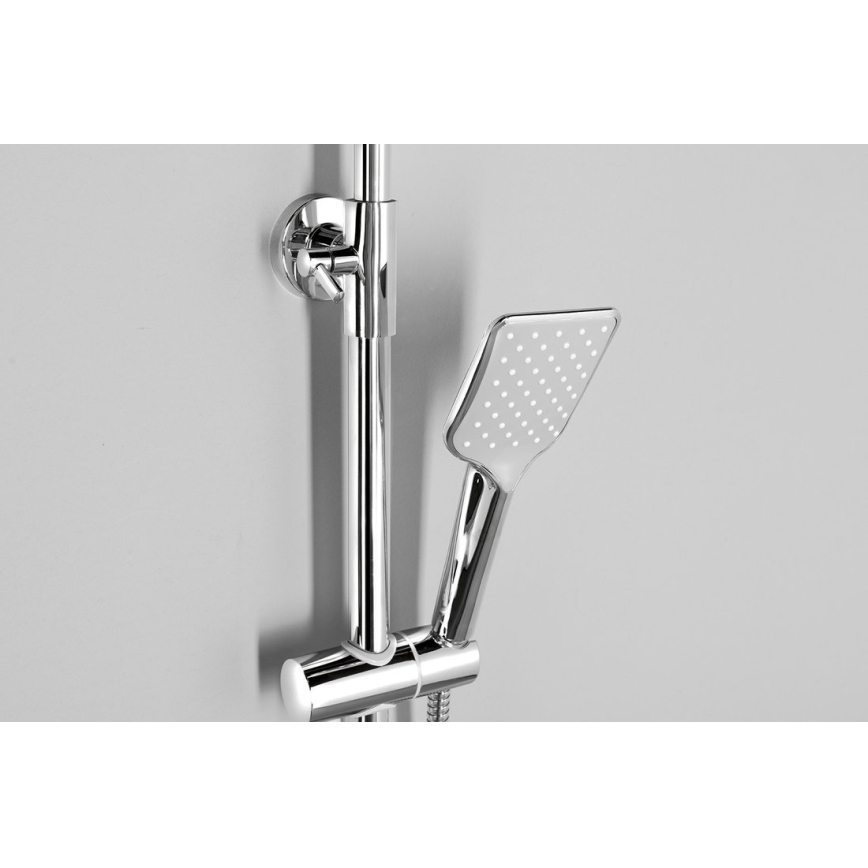 Aqualine - Dusch med kran FACTOR skinande krom