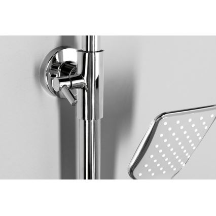 Aqualine - Dusch med kran FACTOR skinande krom