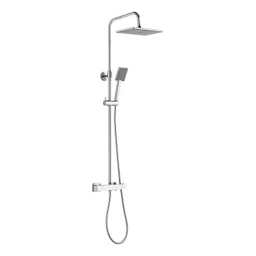 Aqualine - Dusch set med termostatkran TALIA skinande krom