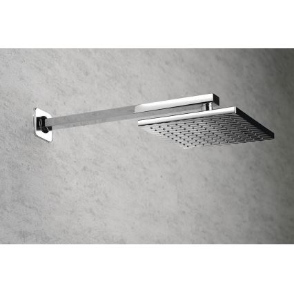 Aqualine - Duscharm vinklat 40,4 cm skinande krom