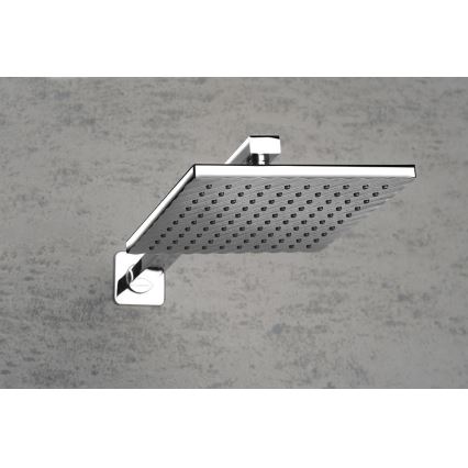 Aqualine - Duscharm vinklat 40,4 cm skinande krom