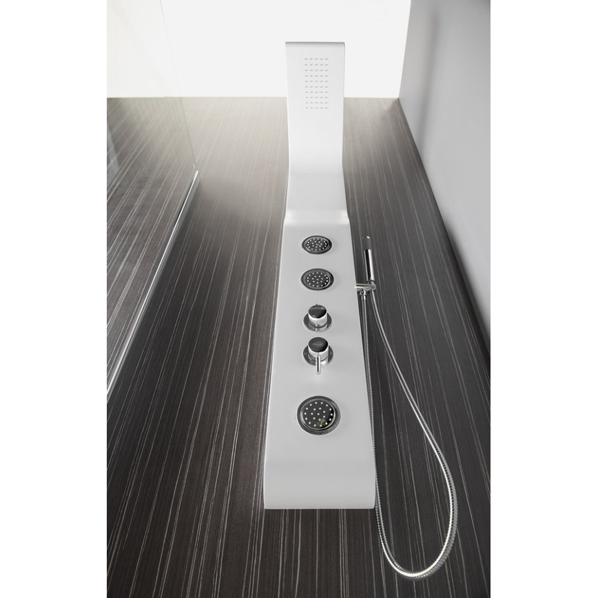 Aqualine - Duschpanel YUKI matt vit