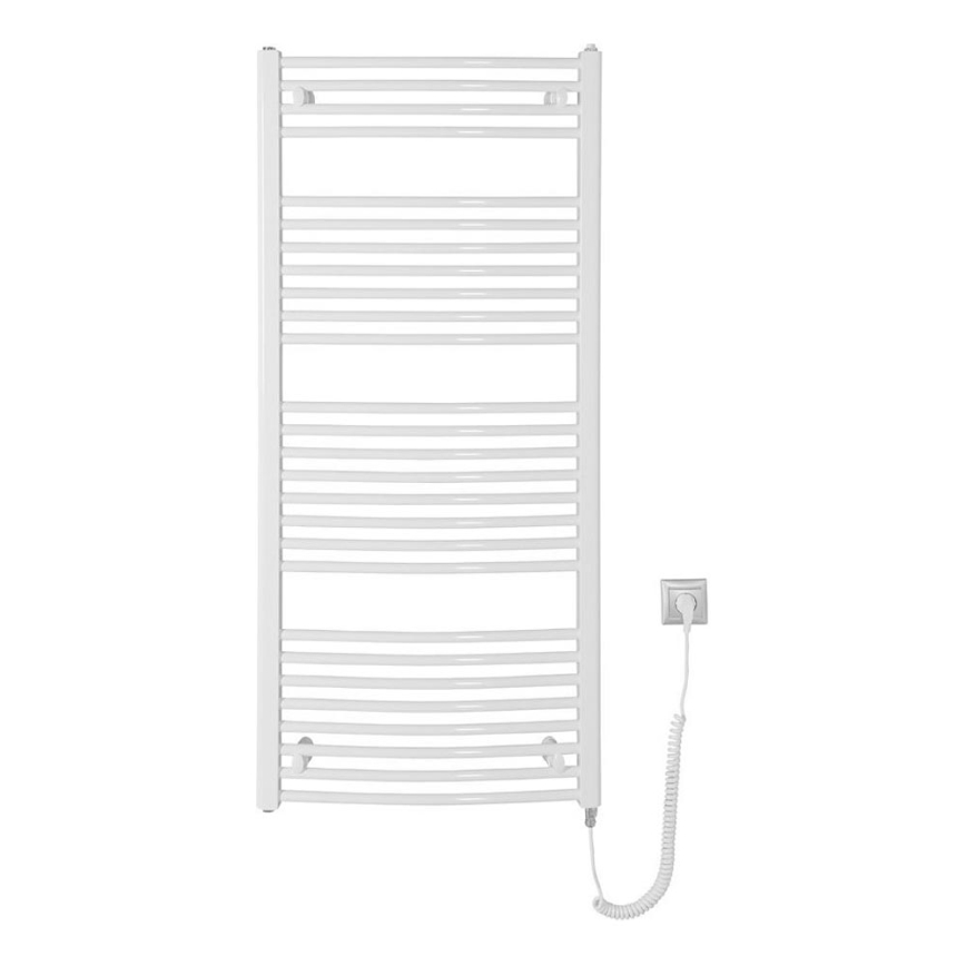 Aqualine - Elektrisk för badrum element ORBIT-E 600W/230V 132 cm vit rund
