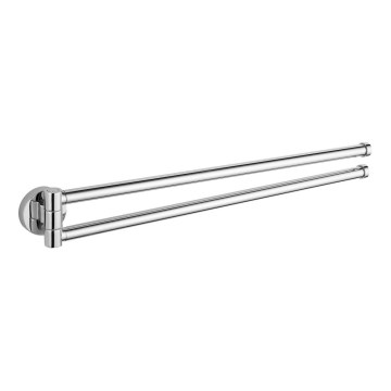 Aqualine - Handdukshängare för vägg svängbar SAMBA 47 cm skinande krom