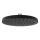 Aqualine - Huvuddusch diameter 20 cm matt svart