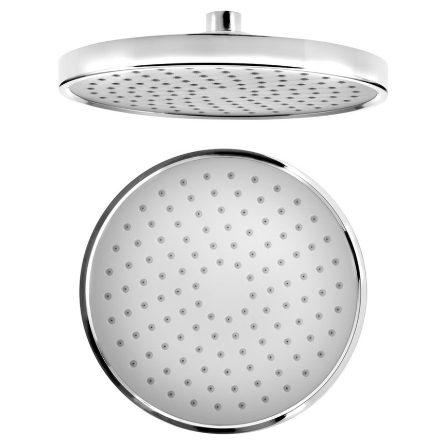 Aqualine - Huvuddusch diameter 20 cm skinande krom