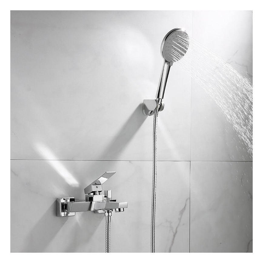 Aqualine - Kran till badkar RITMO skinande krom