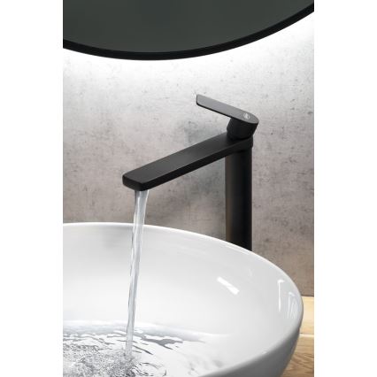 Aqualine - Kran till handfat DAPHNE 29 cm matt svart