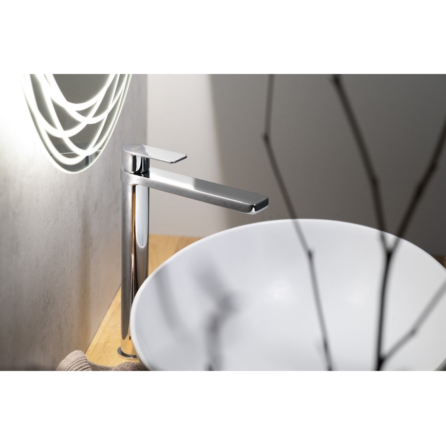 Aqualine - Kran till handfat DAPHNE 29 cm skinande krom