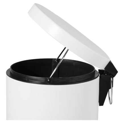 Aqualine - Papperskorg SIMPLE LINE 3 l matt vit