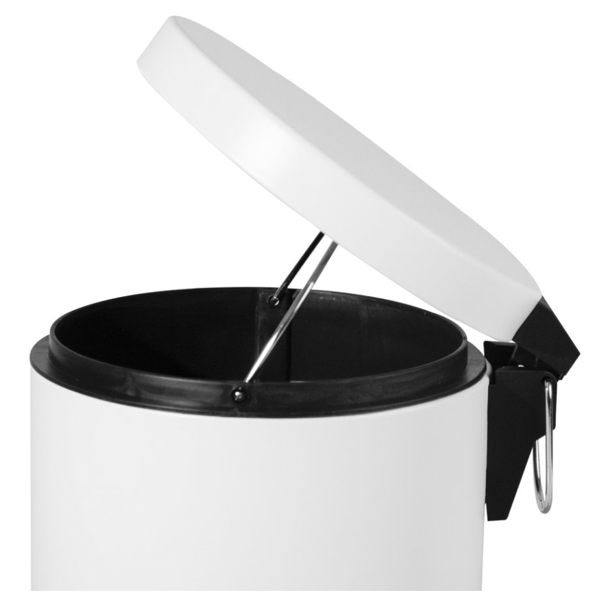 Aqualine - Papperskorg SIMPLE LINE 3 l matt vit