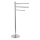Aqualine - Stativ med handukshängare SAMBA 85,5 cm rostfri/skinande krom