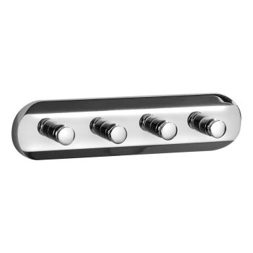 Aqualine - Vägg handduk galge SAMBA 21 cm skinande krom