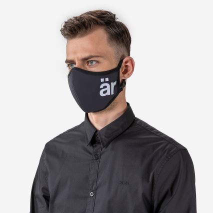 ÄR Andningsskydd mot virus – stor Logo M – ViralOff 99% –effektivare än FFP2