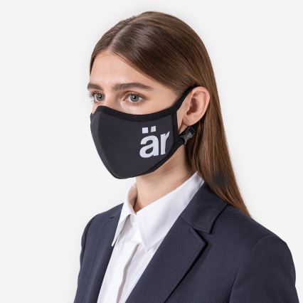 ÄR Andningsskydd mot virus – stor Logo M – ViralOff 99% –effektivare än FFP2