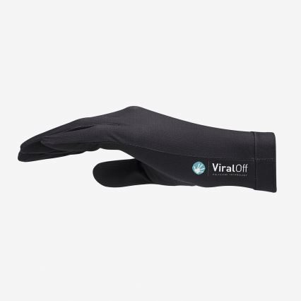ÄR Antivirala handskar – stor Logo L – ViralOff 99%
