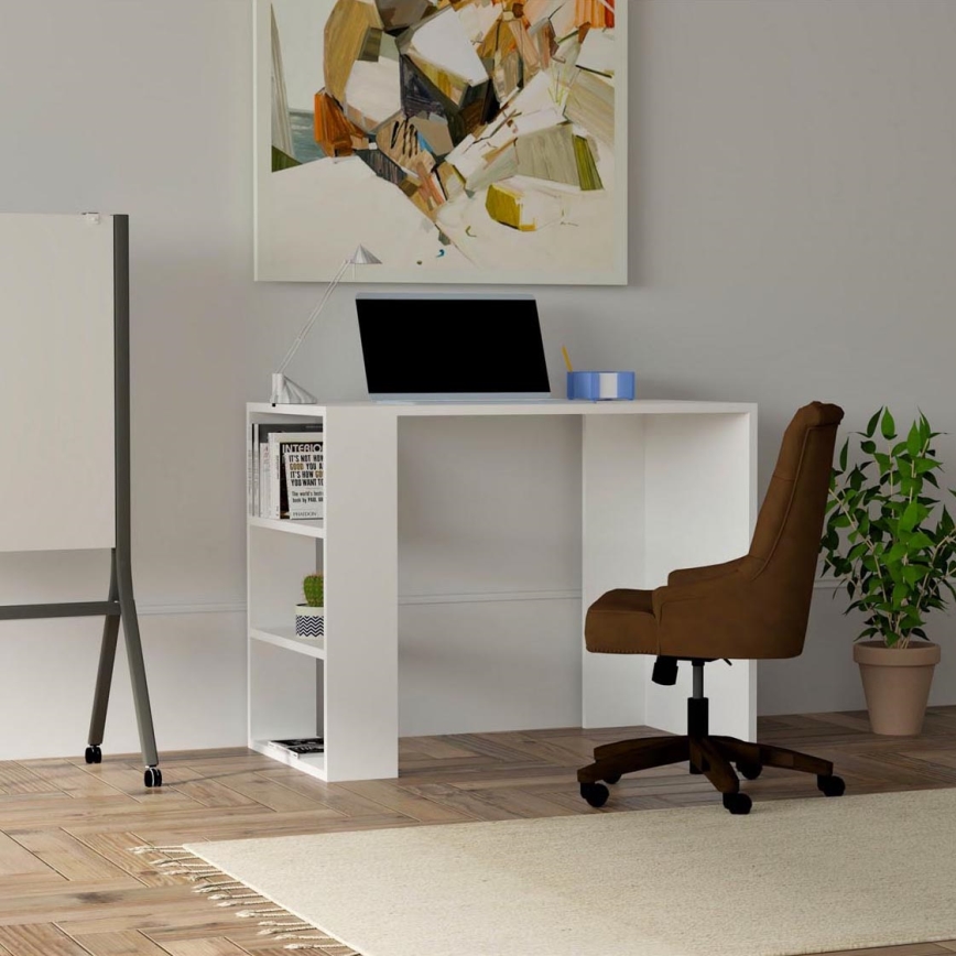 Arbetsbord COOL 70x90 cm vit